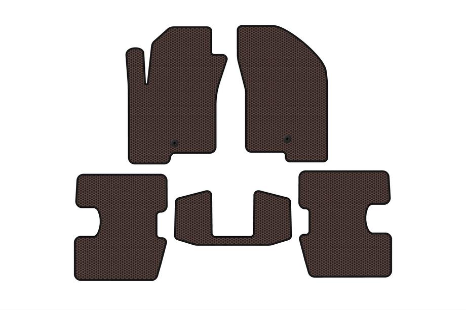 Jeep Patriot 2007–2016 Gumijasti tepihi Carsuit (Rjavi) Image