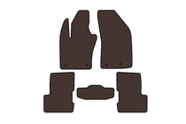 Jeep Renegade 2014– Gumijaste preproge Carsuit V-2 (Rjava) fotografija 1