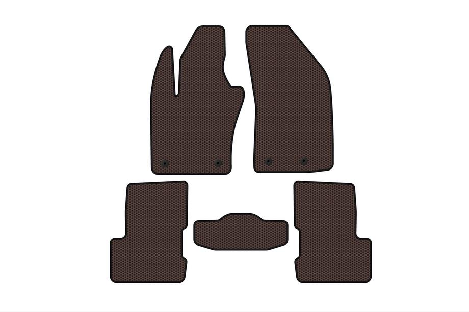 Jeep Renegade 2014– Gumijaste preproge Carsuit V-2 (Rjava) Image