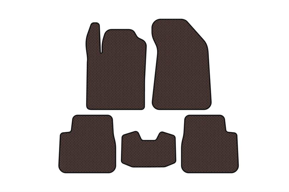 Lancia Delta 2008–2014 Gumijasti tepihi Carsuit (Rjavi) Image