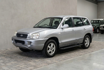 Hyundai Santa Fe 1 2000–2006 Bočne stopnice Allmond Black (2 kosa, aluminij) fotografija 1