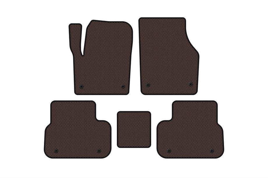 Land Rover Discovery Sport 2014– Gumijasti tepihi Carsuit (2014-2019, 2 vrsti, rjava) Image