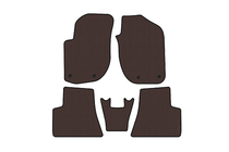 Land Rover Freelander I 1997–2006 Gumijasti tepihi Carsuit (Rjavi) fotografija 1