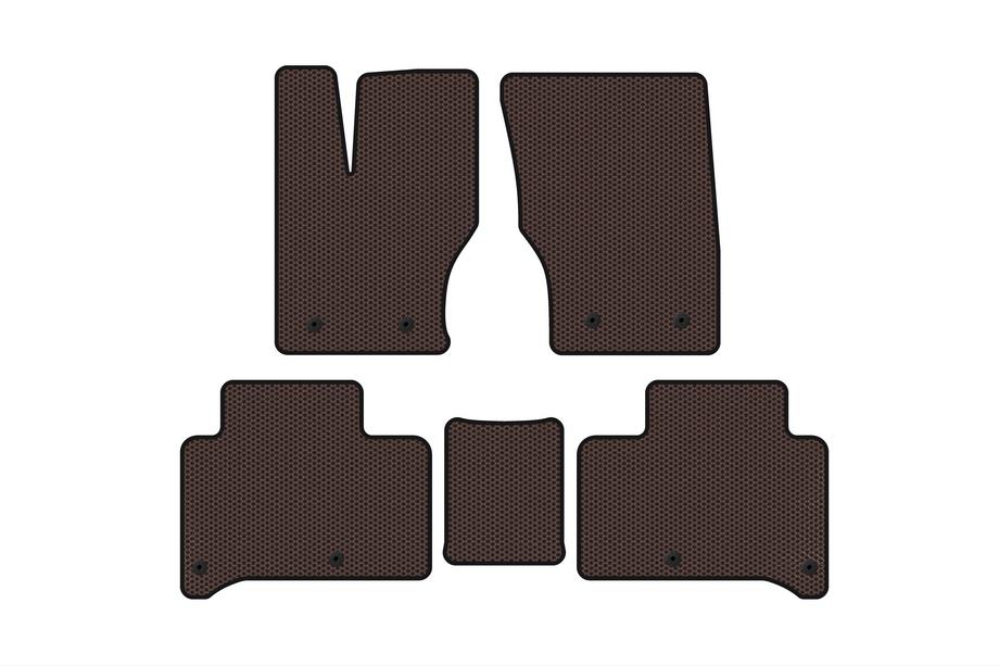 Range Rover Sport 2014–2022 Gumijasti tepihi Carsuit za notranjost (2013-2017, rjavi) Image