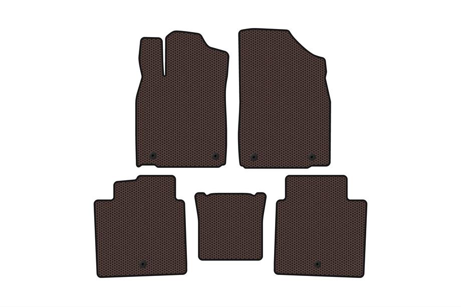 Lexus ES 2012–2018 Gumijasti tepihi Carsuit (2012-2015, SD, rjavi) Image