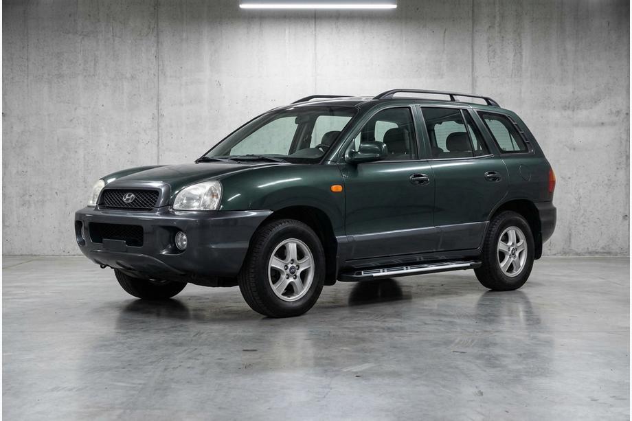 Hyundai Santa Fe 1 2000–2006 Stranske stopnice Sunrise (2 kos, aluminij) Image