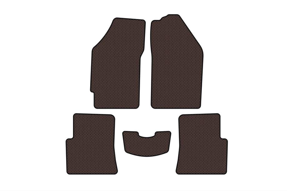 Lifan 520 Breeze 2005–2013 Gumijasti tepihi za avto Carsuit (SD, rjavi) Image