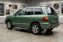 Hyundai Santa Fe 1 2000–2006 Stranski pragovi Line (2 kos, aluminij) fotografija 1
