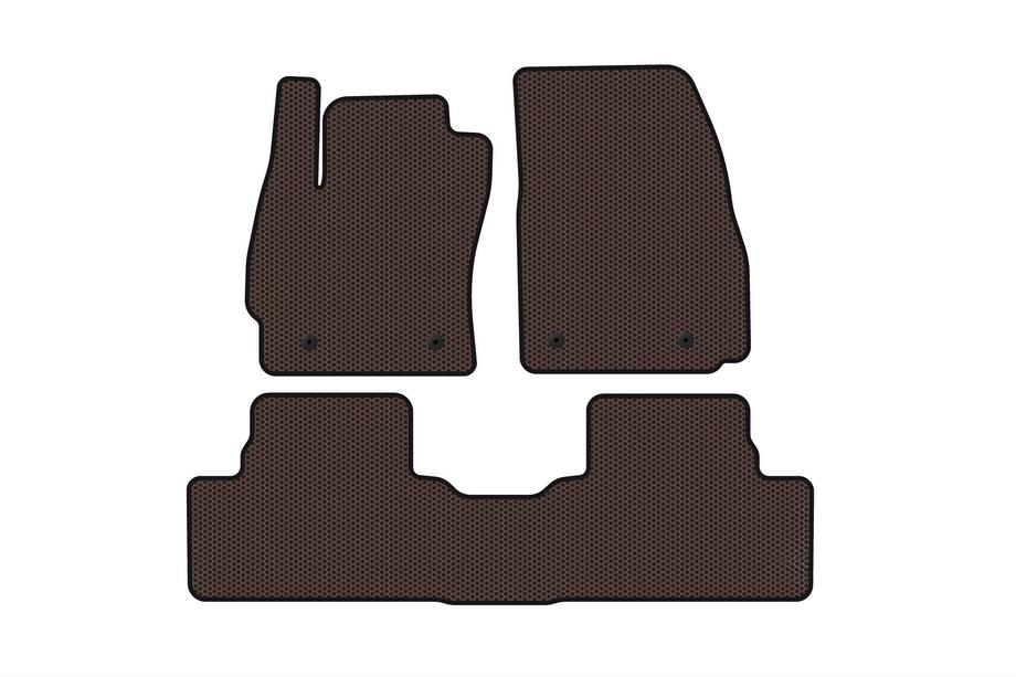Mazda 5 2010–2018 Carsuit gumijaste preproge za notranjost (2 vrsti, rjave) Image