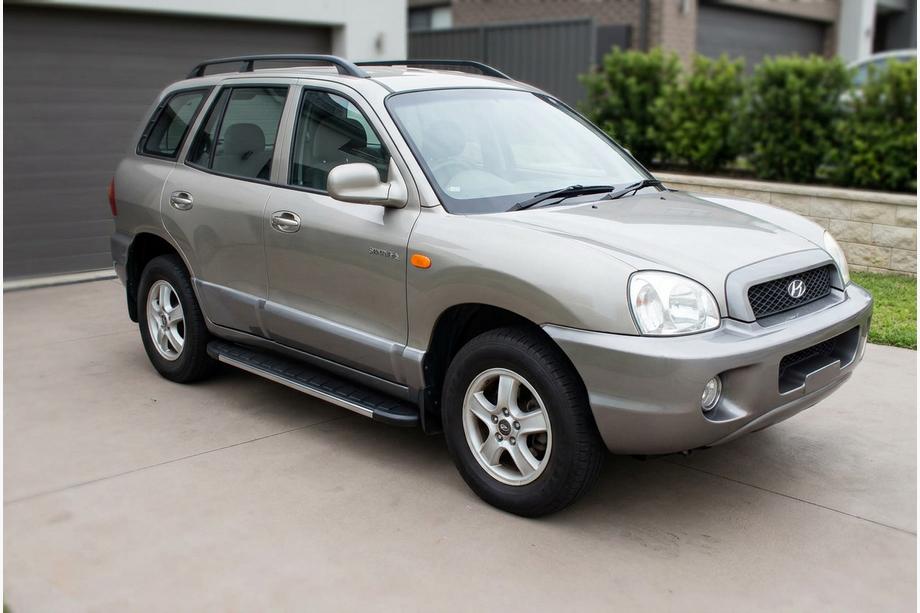 Hyundai Santa Fe 1 2000–2006 Bočne stopnice Duru (2 kosa, aluminij) Image