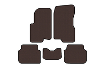 Smart 1998–2007 Gumijaste preproge Carsuit (2003-2007, Forfour, Rjava) fotografija 1