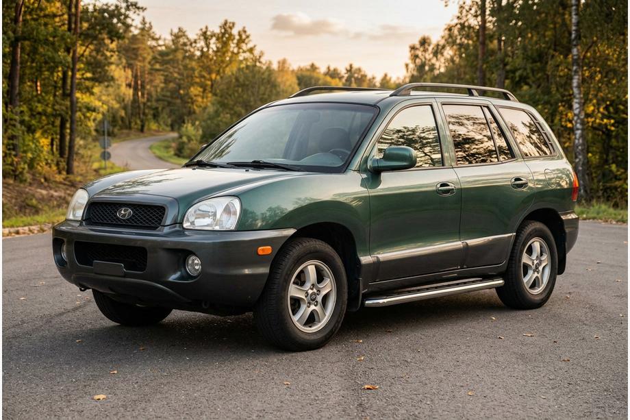 Hyundai Santa Fe 1 2000–2006 Stranski pragovi Maydos V1 (2 kos, aluminij ↗ nerjaveče jeklo) Image