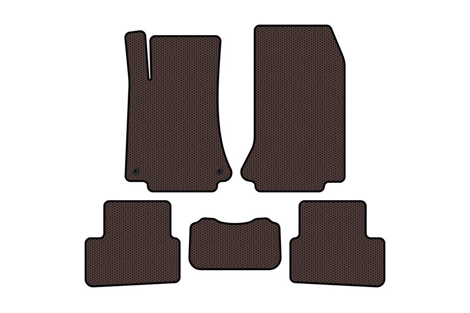 Mercedes A-class W176 2012–2018 Gumijasti tepihi Carsuit (Rjavi) Image