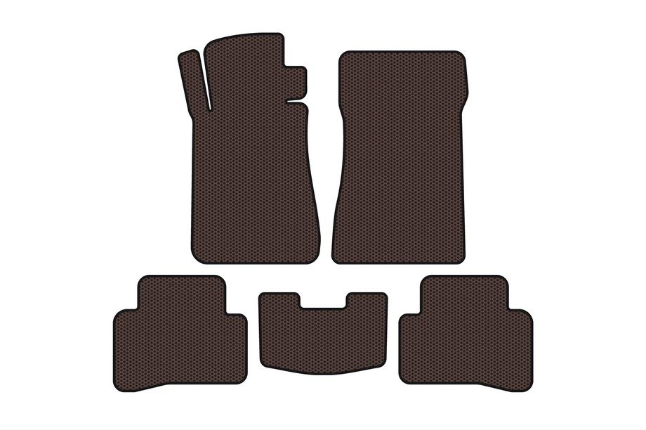 Mercedes C-class W202 1993–2001 Gumijasti tepihi za avto Carsuit (SD, rjavi) Image