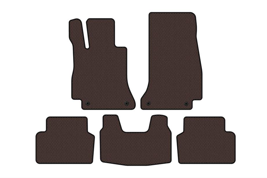 Mercedes Razred E W213 2016–2023 Gumijasti tepihi za avto Carsuit (SD, rjavi) Image