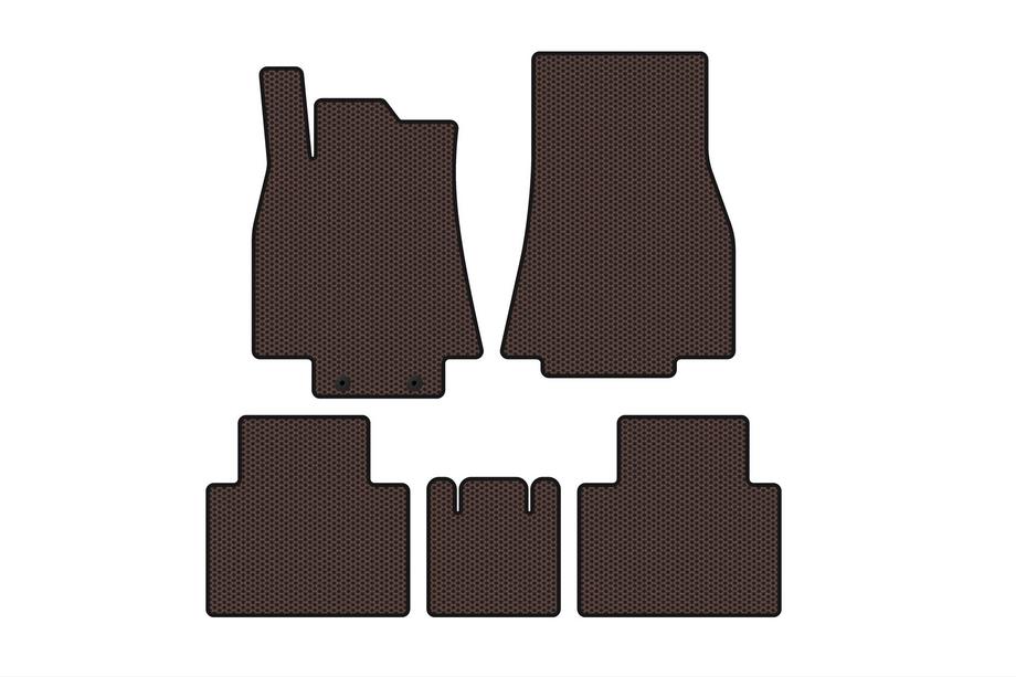Mercedes B-class W245 2005–2011 Gumijasti tepihi Carsuit (Rjavi) Image