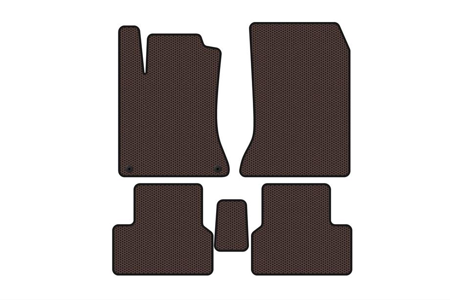 Mercedes B-class W246 2011–2018 Gumijaste preproge za notranjost Carsuit (2011-2014, Rjava) Image