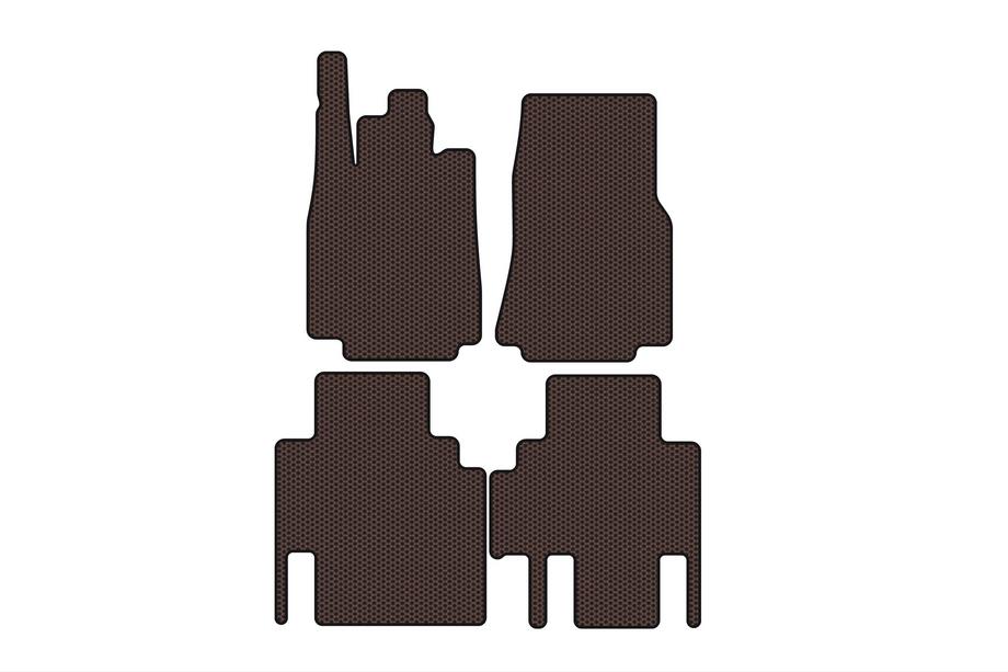 Mercedes Vaneo W414 2001–2005 Gumijasti tepihi Carsuit (Rjavi) Image
