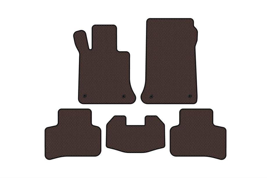 Mercedes GLK class X204 2008–2015 Gumijasti tepihi Carsuit (Rjavi) Image