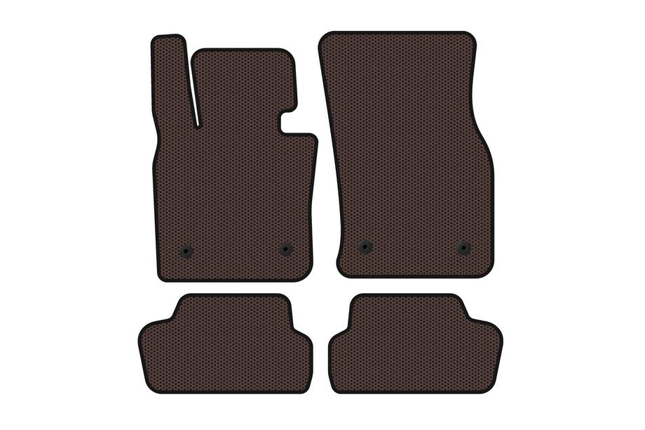 Mini Cooper F55/56/57 2014–2023 Gumijaste preproge Carsuit (za F56, rjave) Image