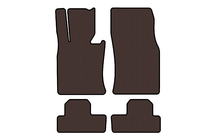 Mini Clubman R55/R56 2007–2014 Gumijaste preproge Carsuit za notranjost (za R56, rjave) fotografija 1