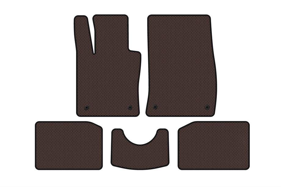 Mini Countryman R60 2010–2017 Gumijaste preproge Carsuit (oprema SD, rjave) Image