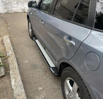 Hyundai Santa Fe 1 2000–2006 Stranske stopnice Rainbow (2 kos, aluminij) fotografija 2