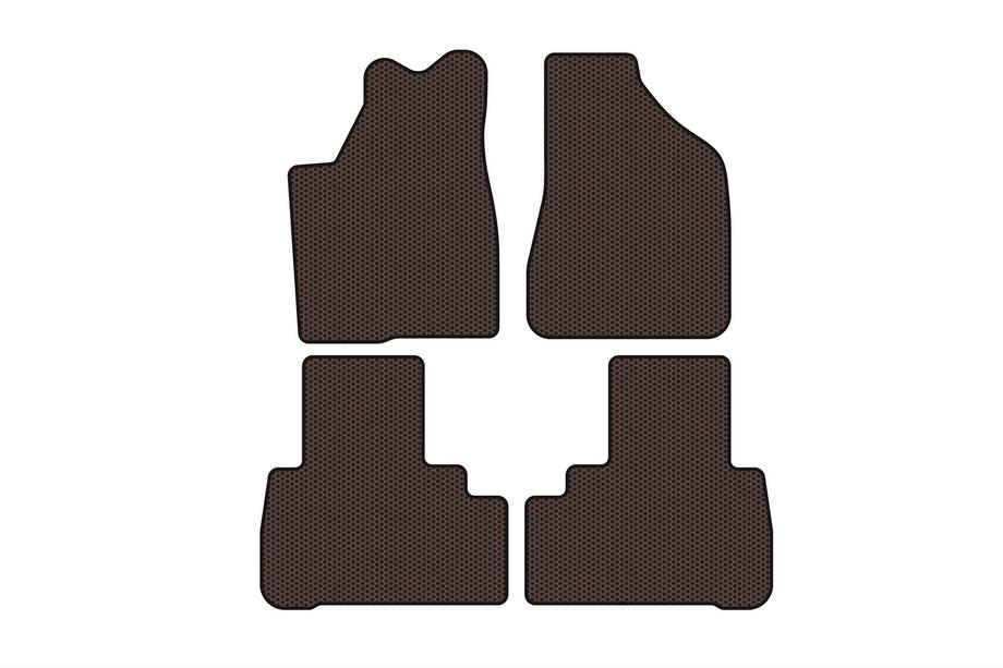 Nissan Murano 2002–2008 Gumijasti tepihi Carsuit (Rjavi) Image
