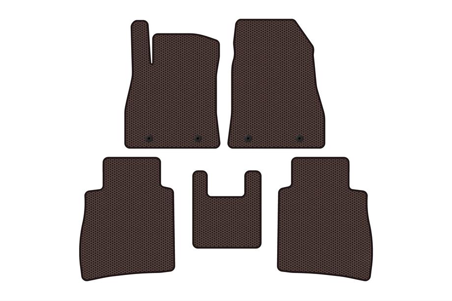 Nissan Sentra 2012–2019 Gumijasti tepihi za avto Carsuit (SD, rjavi) Image