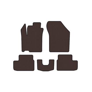 Gumijaste talne preproge Carsuit (HB, rjave) Opel Agila 2007–2015 fotografija 1