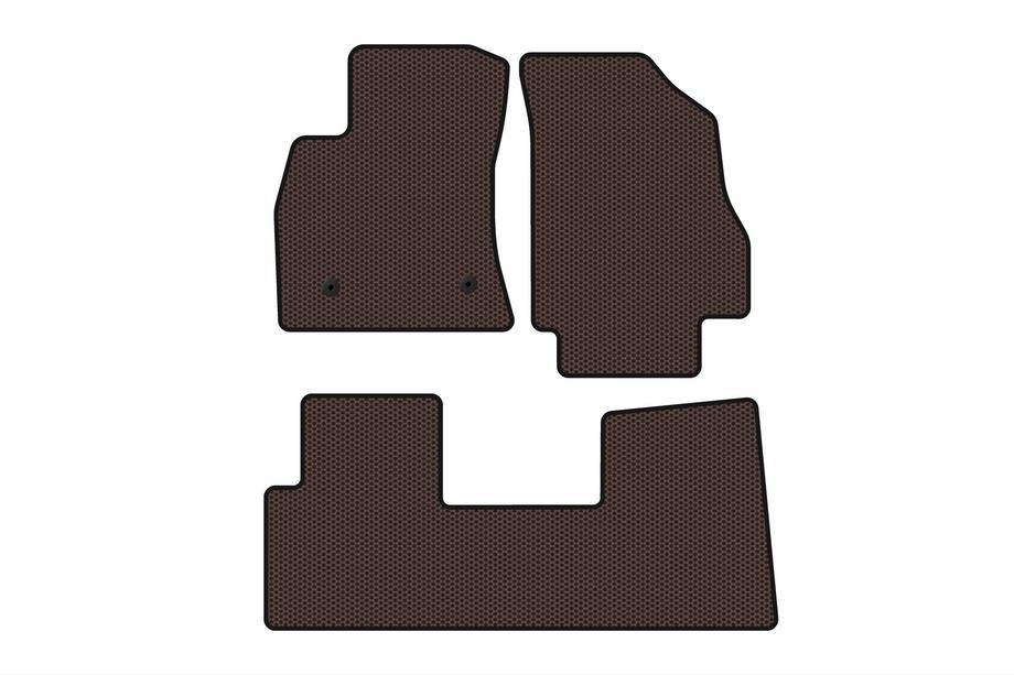 Opel Combo 2012–2018 Gumijasti tepihi Carsuit (Rjavi) Image