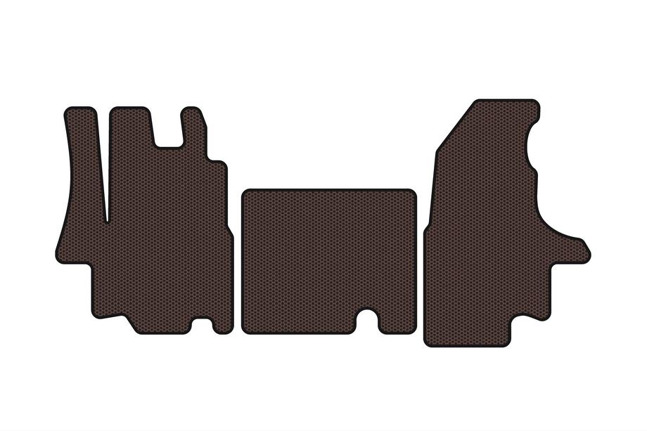 Opel Movano 2004–2010 Gumijasti tepihi Carsuit (Rjavi) Image
