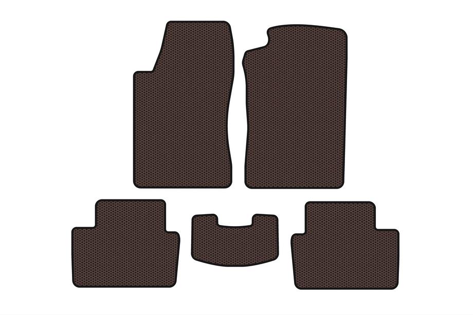 Opel Vectra B 1995–2002 Gumijasti tepihi Carsuit (LB, rjavi) Image