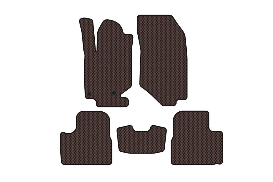 Peugeot 2008 2019– Gumijasti tepihi Carsuit (Rjavi) Image