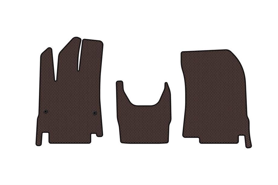 Peugeot Partner/Rifter 2019– Gumijasti tepihi Carsuit (Rjavi) Image