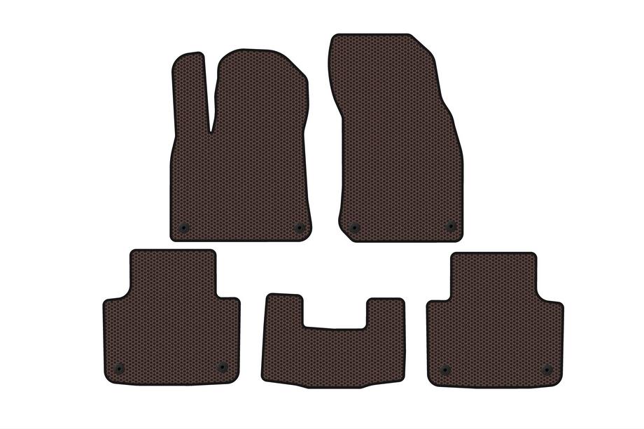 Porsche Cayenne 2018– Gumijasti tepihi Carsuit (Rjavi) Image