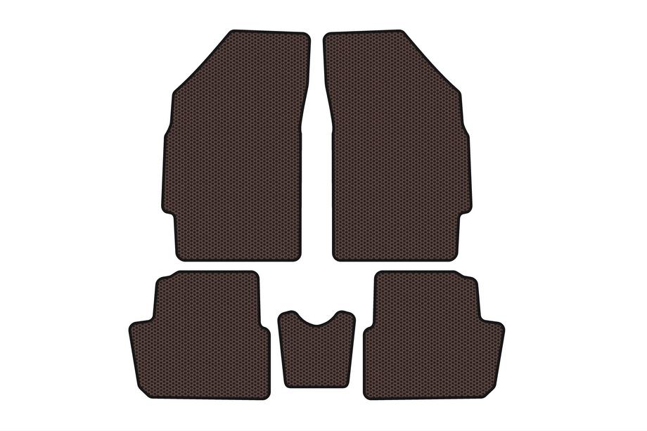 RAVON R2 2016–2020 Gumijaste talne preproge Carsuit (HB, rjave) Image