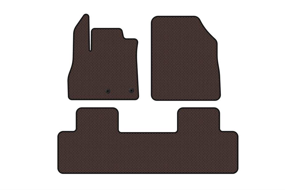 Renault Scenic/Grand 2016–2025 Gumijaste preproge Carsuit (5-sedežni, rjave) Image