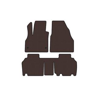 Gumijaste preproge Carsuit (2 vrsti, 5-vratni/7-sedežni, rjava) Renault Kangoo 2008–2020 fotografija 1