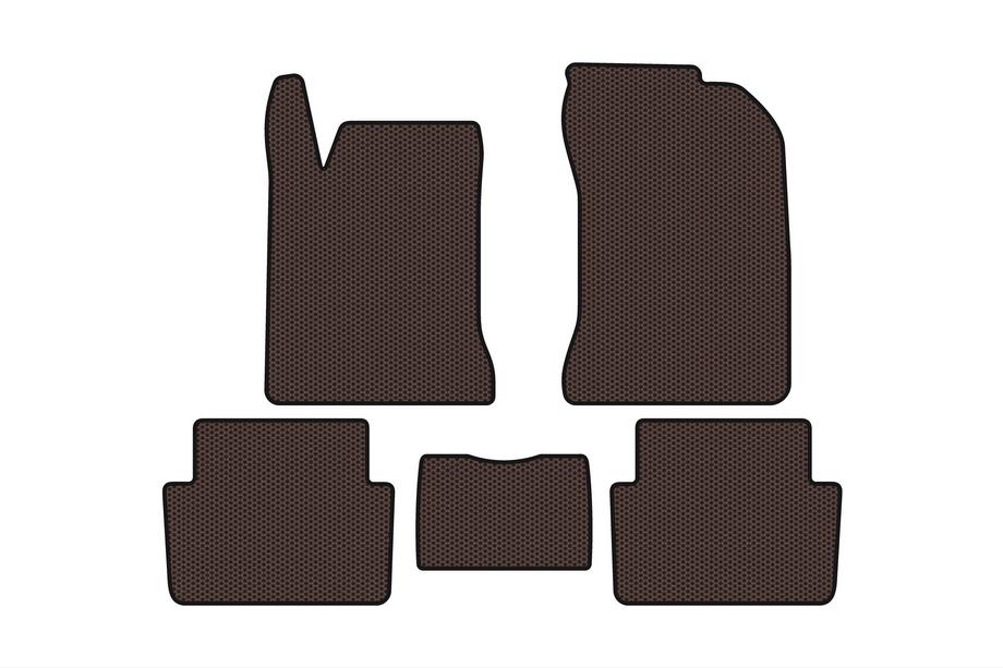 Renault Laguna 2001–2007 Gumijasti tepihi Carsuit (SW, rjavi) Image