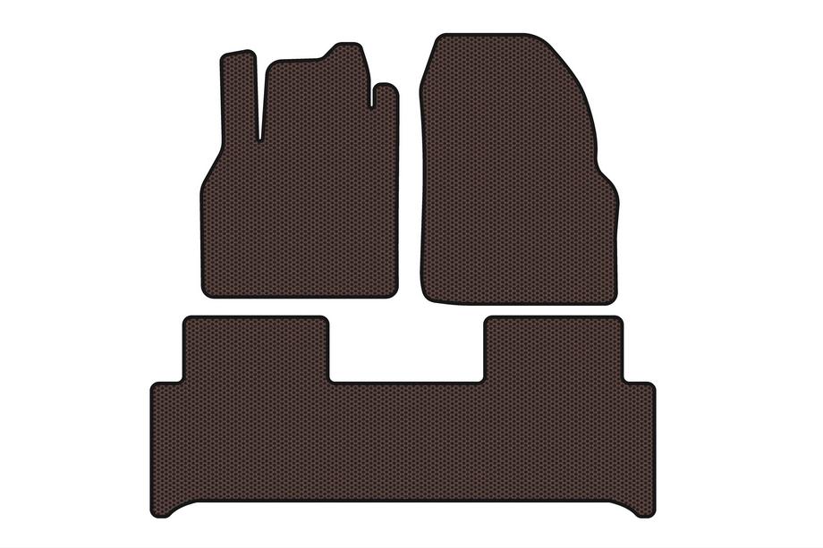 Renault Scenic/Grand 2003–2009 Gumijasti tepihi Carsuit (Rjavi) Image