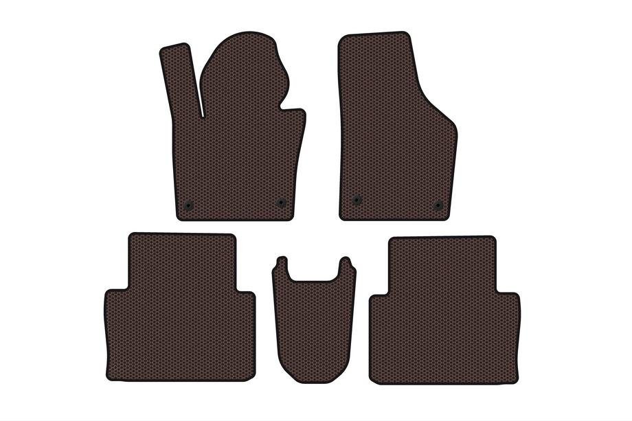 Seat Alhambra 2010– Gumijaste preproge Carsuit (2015+, rjava) Image
