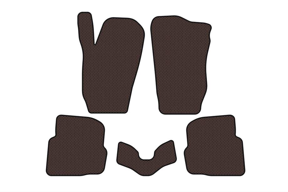 Seat Cordoba 2000–2009 Gumijasti tepihi za avto Carsuit (SD, rjavi) Image
