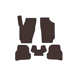 Gumijaste preproge za notranjost Carsuit (2010-2012, HB, 5-vratni, rjave) Seat Ibiza 2010–2017 fotografija 1