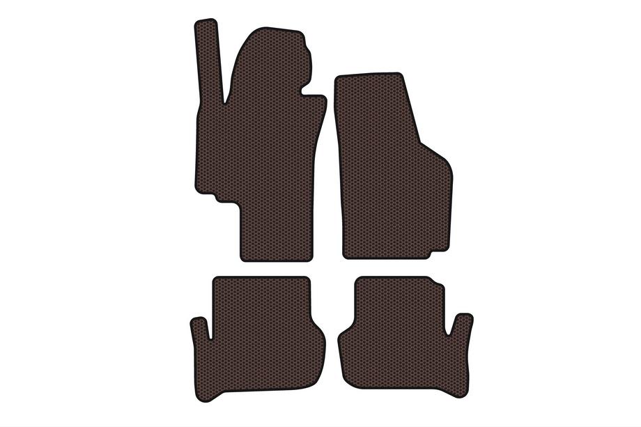 Seat Toledo 2005–2012 Gumijasti tepihi Carsuit (Rjavi) Image