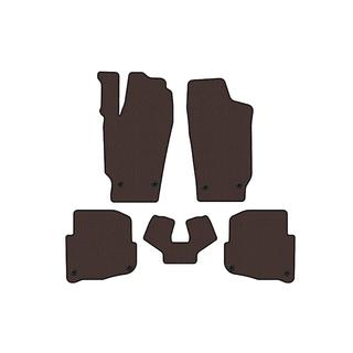 Gumijasti tepihi za avto Carsuit (SD, rjavi) Skoda Fabia 2000–2007 fotografija 1
