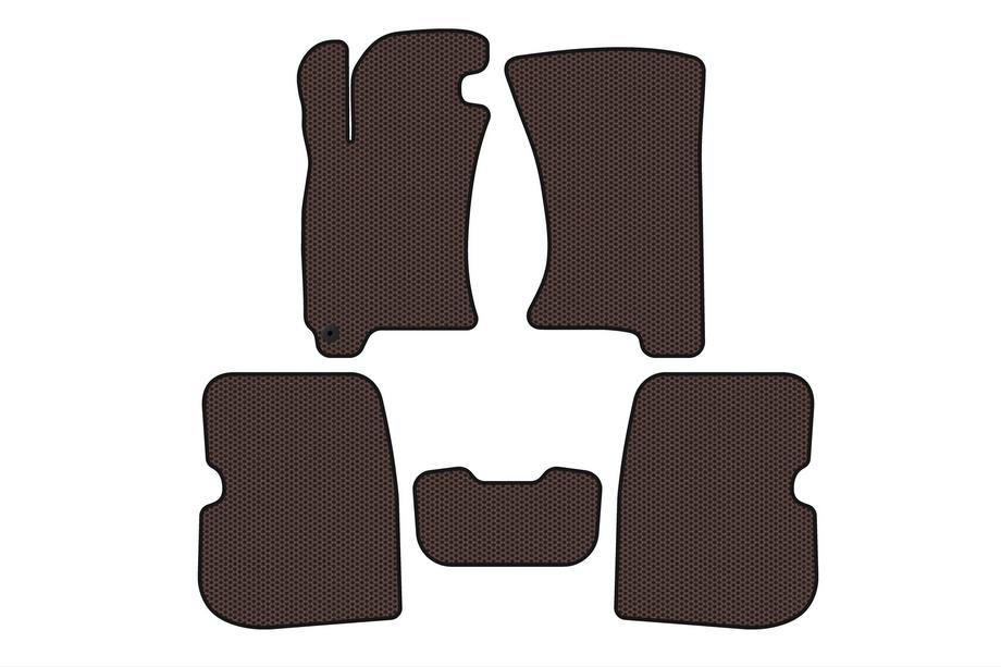 Subaru Forester 1997–2002 Gumijasti tepihi Carsuit (Rjavi) Image