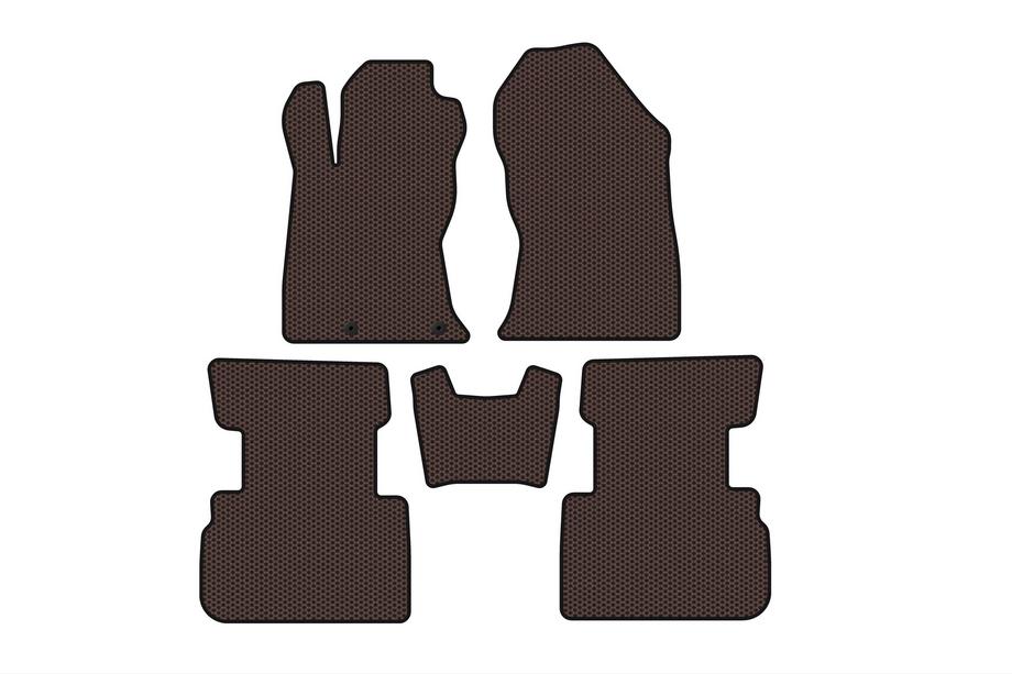 Subaru Forester 2018–2024 Gumijasti tepihi Carsuit (Rjavi) Image