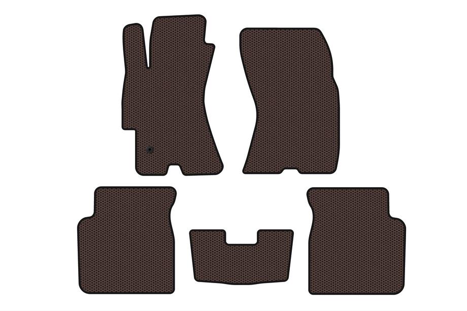 Subaru Outback 2005–2009 Gumijasti tepihi Carsuit (Rjavi) Image