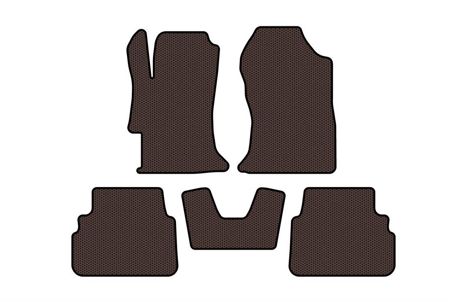 Subaru XV 2017–2023 Gumijasti tepihi Carsuit V1 (Rjava) Image